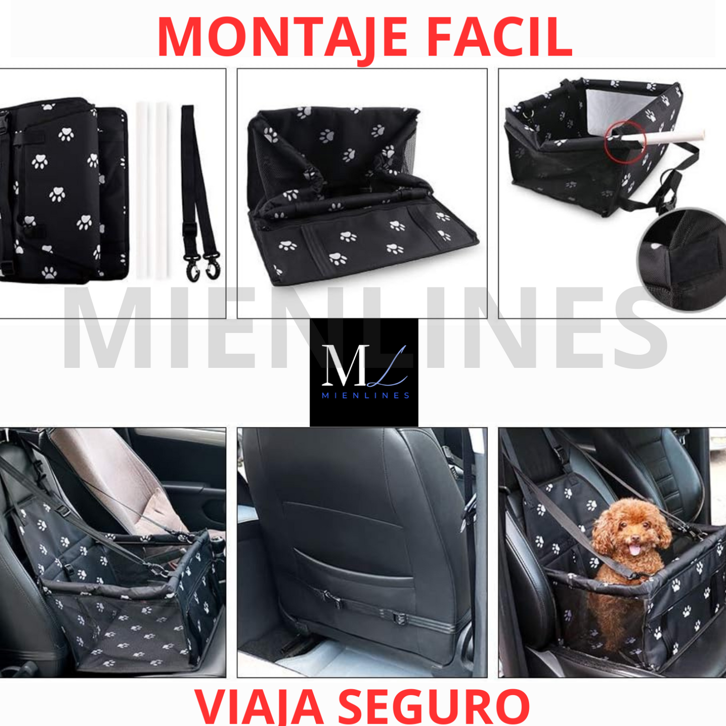 Asiento de viaje para Mascotas PetSafeRide
