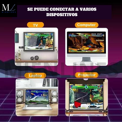 Consola Con Los Juegos De Antes